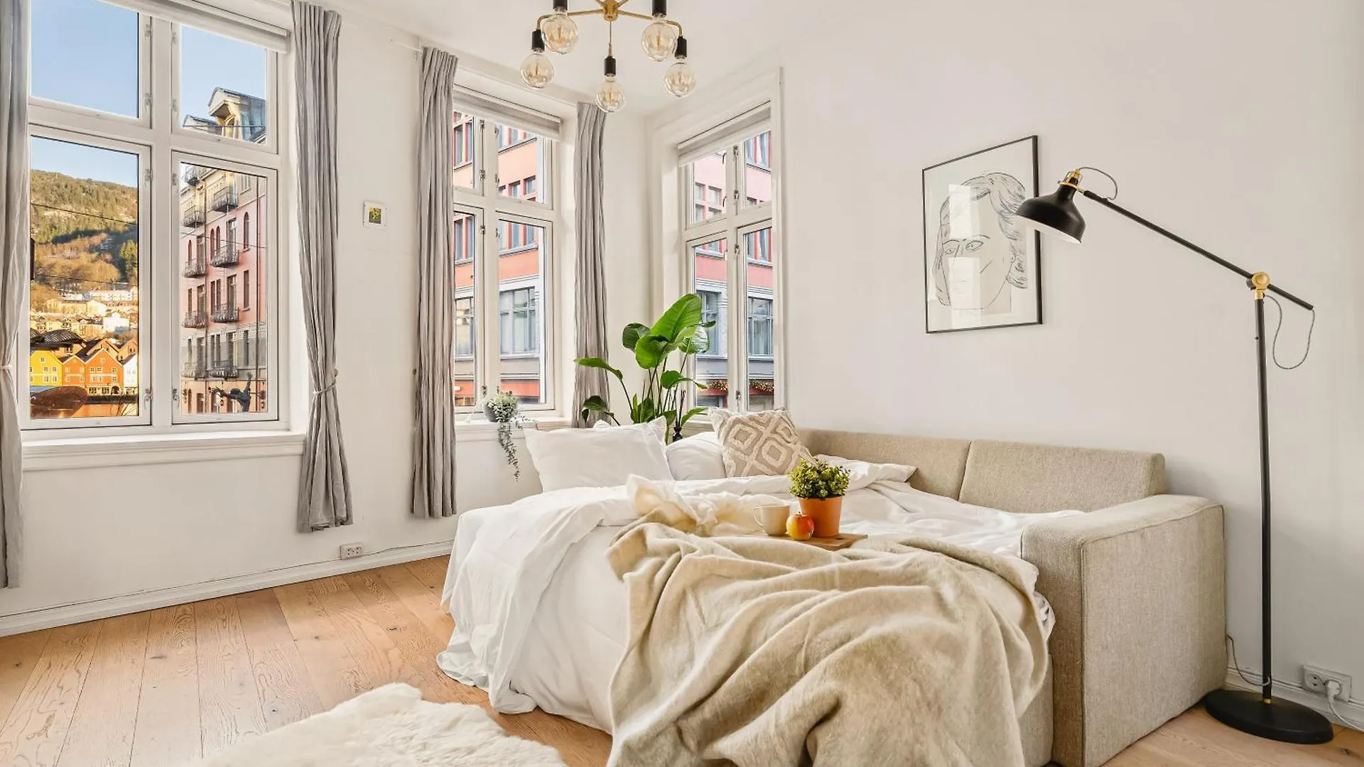 Appartement Live In Historic Building - View To Bryggen à Bergen