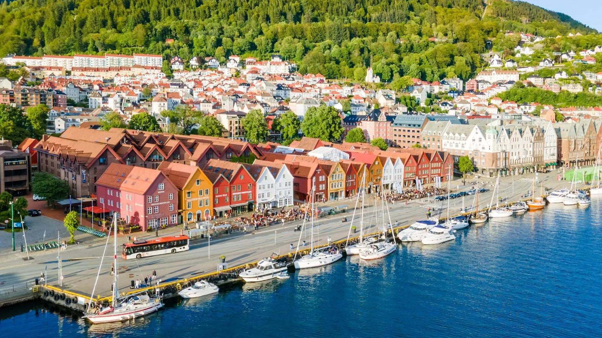 Appartement Live In Historic Building - View To Bryggen à Bergen